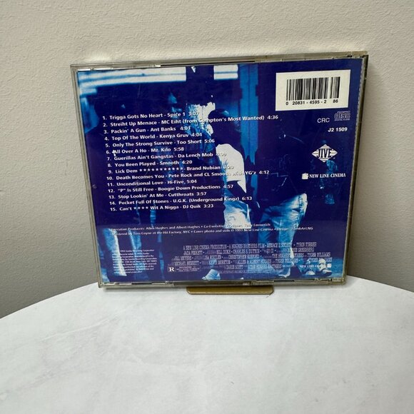 Menace II Society - Original Motion Picture Soundtrack CD - Various Artist - Rap - Picture 2 of 5